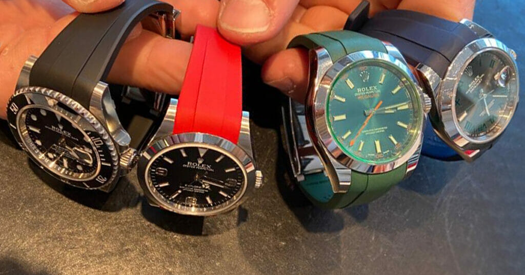 What Are The Most Exciting Watch Strap Colors For Spring 2021?
