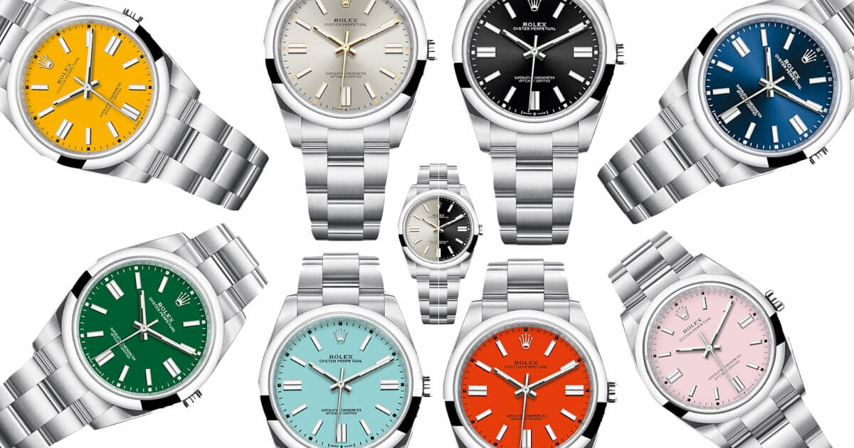 What Do You to Know About the Rolex Perpetual 36 (And Its Colored