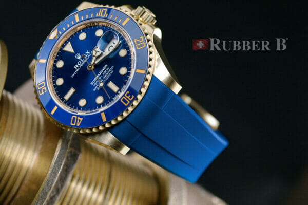 Blue Strap for Rolex Submariner 41mm - Tang Buckle Series