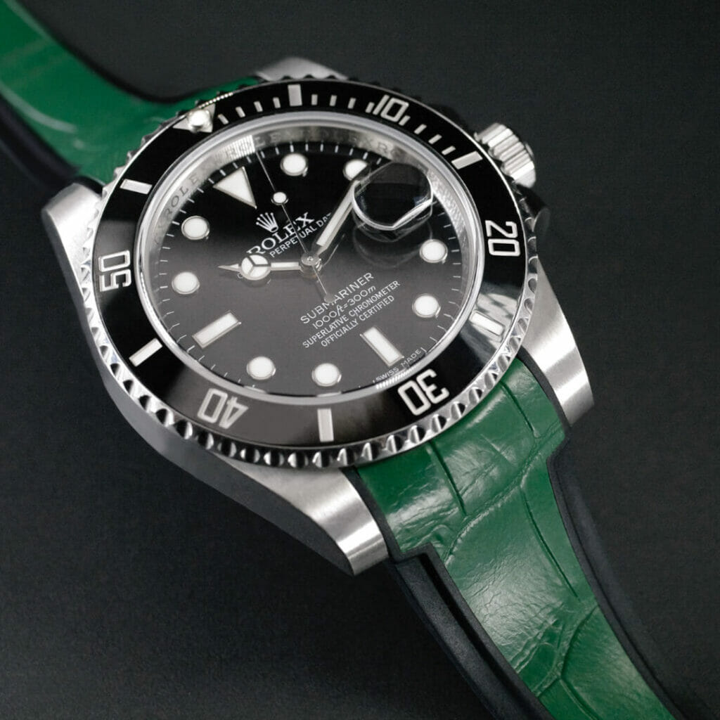 Dark Brown Alligator Watchband for Your Luxury Timepiece