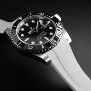White Strap for Rolex Submariner 41mm - Tang Buckle Series