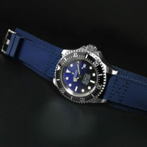Blue Rubber CUFF for Rolex Deepsea - SwimSkin