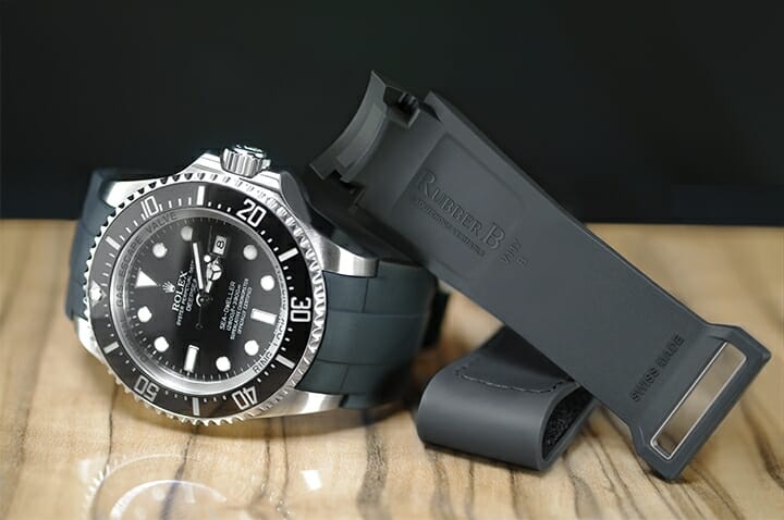 Rubber B Launches the SwimSkin Alligator Band for Rolex Sea-Dweller