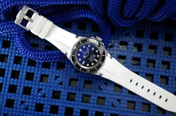 Blue Strap for Rolex Deepsea 126660 - Tang Buckle Series