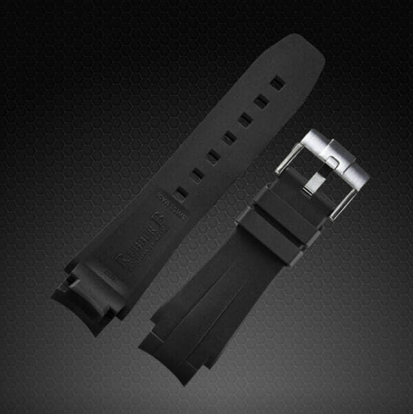 Black Strap for Rolex Deepsea 126660 - Tang Buckle Series