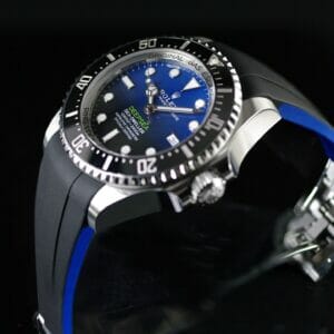 Rubber watch band Rolex Deepsea 126660