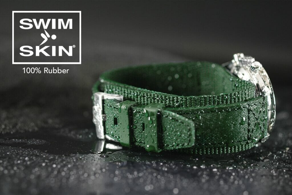 Rubber B Launches the SwimSkin Alligator Band for Rolex Yachtmaster