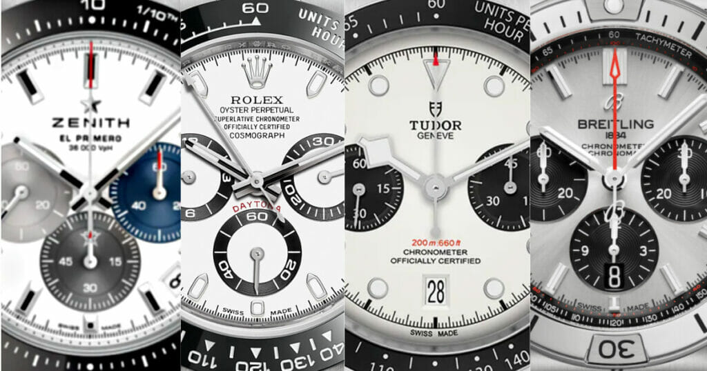 Rubber B Presents the Ultimate Chronograph Comparison Guide: Rolex vs. Tudor vs. Zenith vs. Breitling
