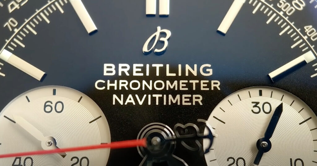 The Breitling Navitimer B01 Chronograph