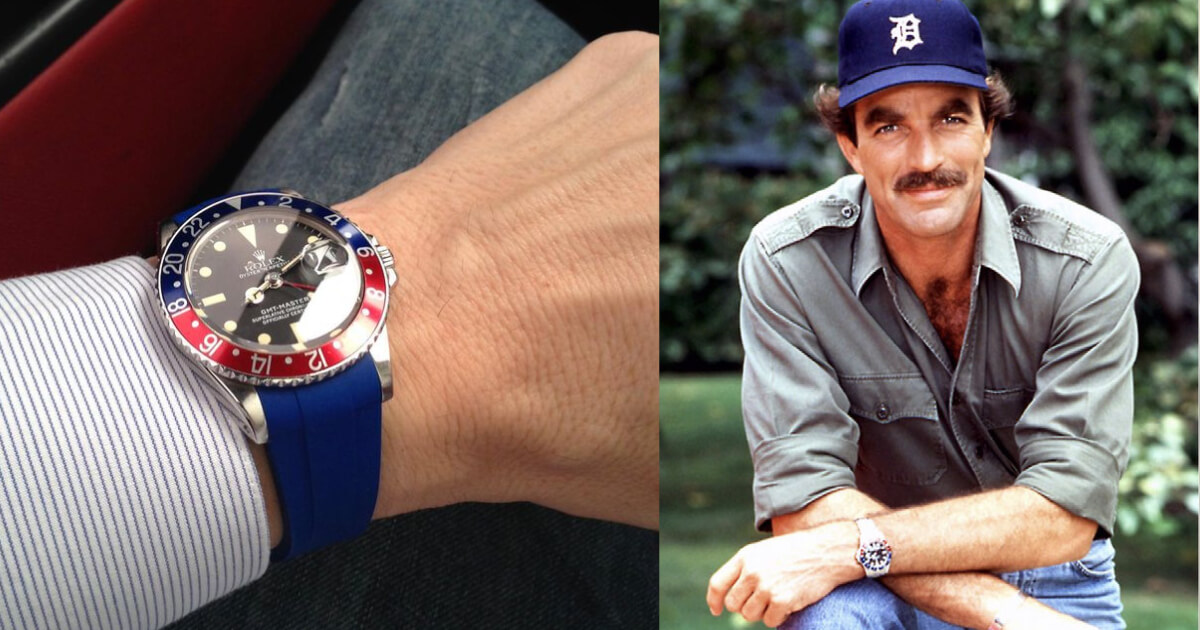 italiensk hvile Mesterskab Celebrities with the Rolex GMT-Master Pepsi Watch