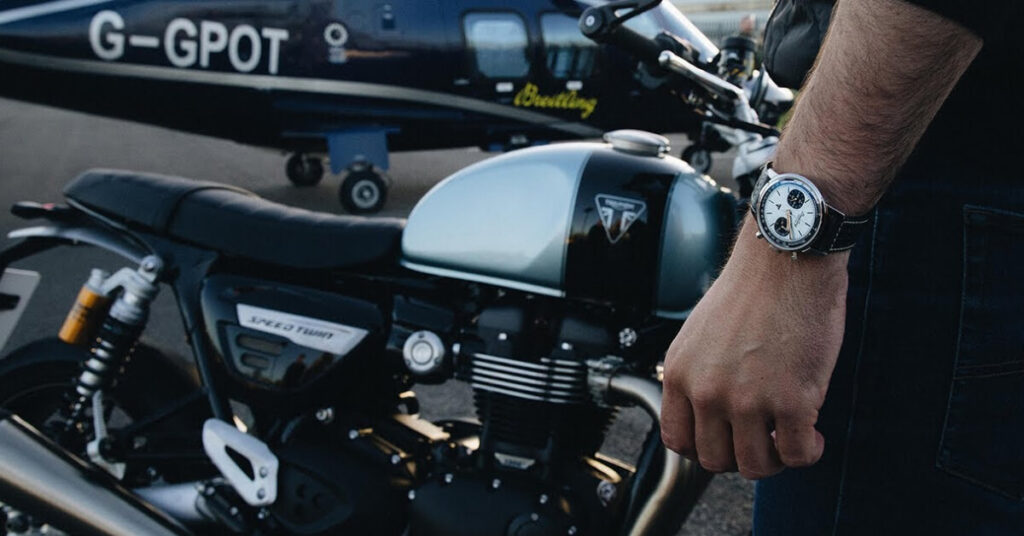 New 2022 Triumph Speed Twin Breitling Limited Edition Announced!