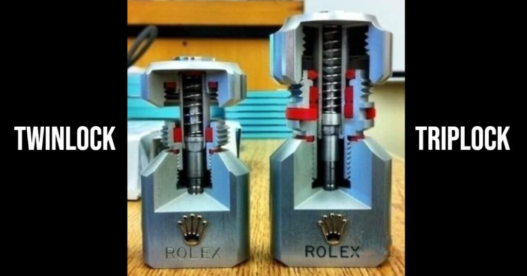 What is The Difference in Rolex Twinlock vs Triplock