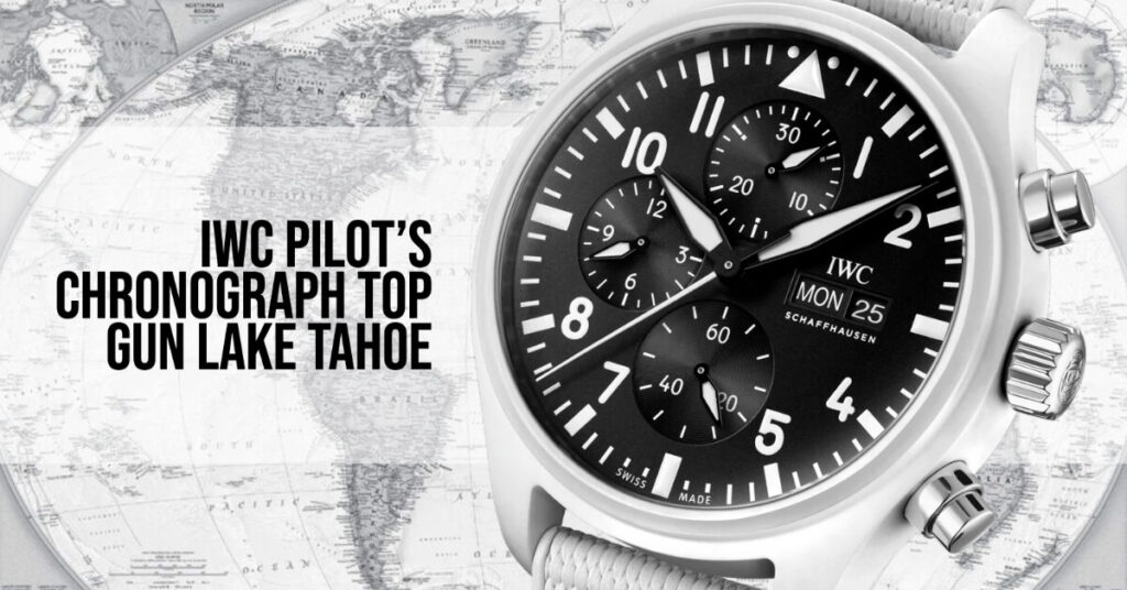 IWC Lake Tahoe Pilot's Chronograph Top Gun
