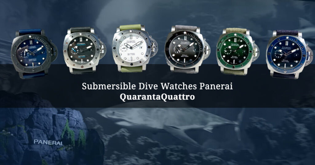 2022 New Line of Submersible Dive Watches Panerai QuarantaQuattro