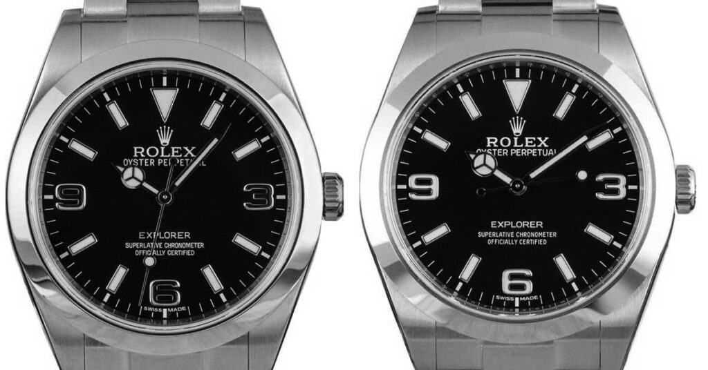 Rolex Explorer I 39mm - Watch straps by Rubber B