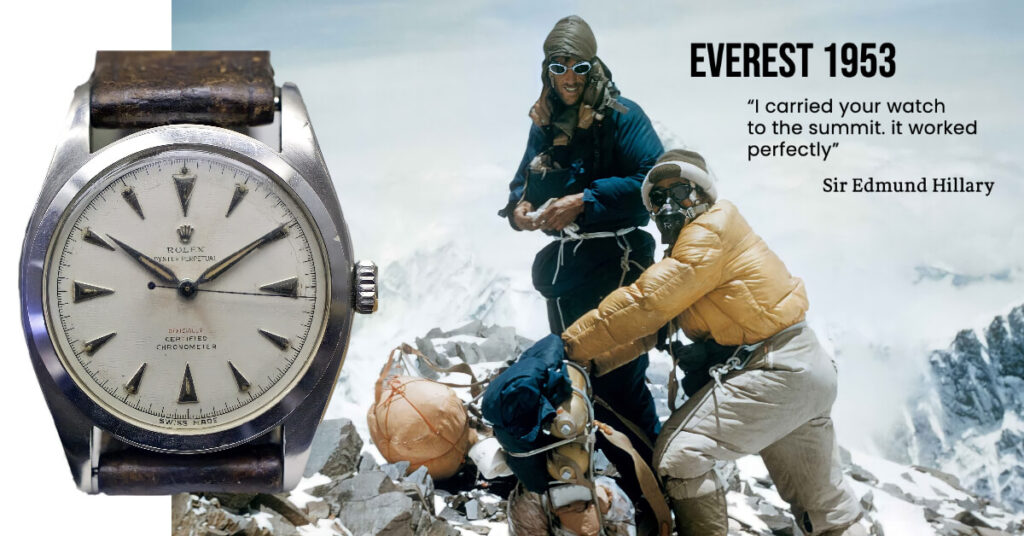 Mount Everest and Watches