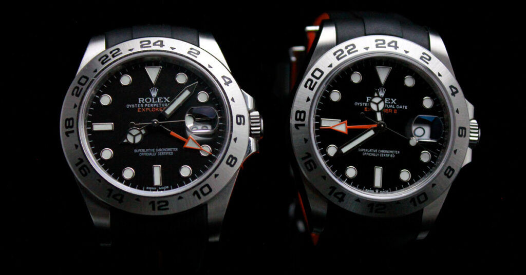The Ultimate Rubber Strap for Rolex Explorer II 42mm