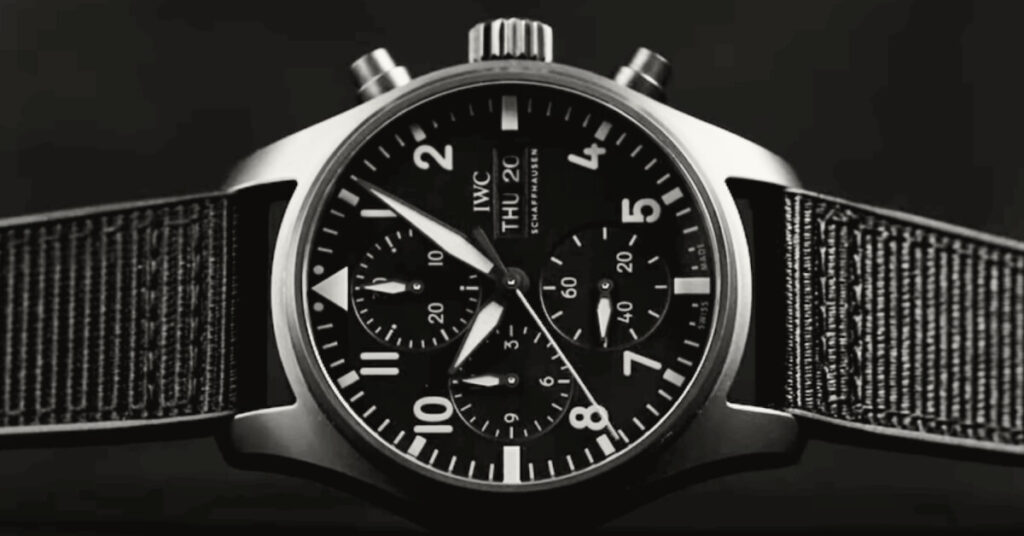 The IWC Pilots Watch Chronograph 41 Top Gun Ceratanium