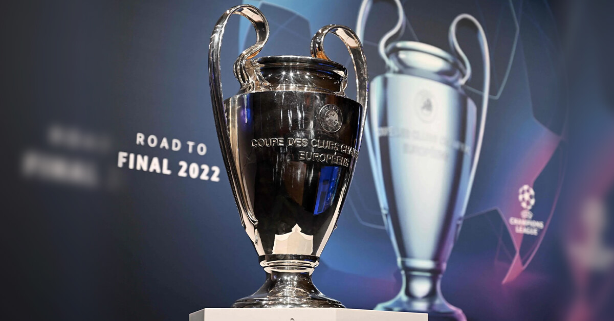 UEFA Champions League-Trophée (100 mm), Unisexe, métal, 100 mm