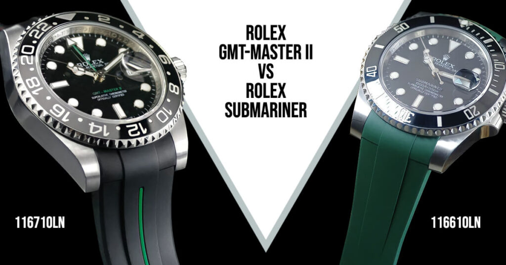 Rolex Submariner vs Rolex GMT-Master II - 116710LN vs 116610LN