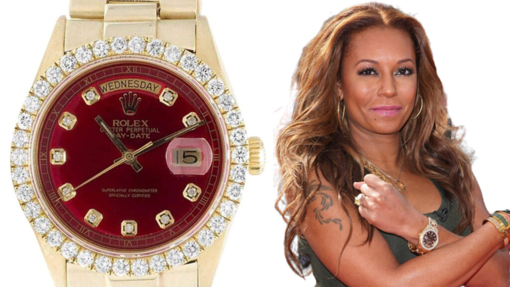 Melanie B, also known as Mel B watch collection
