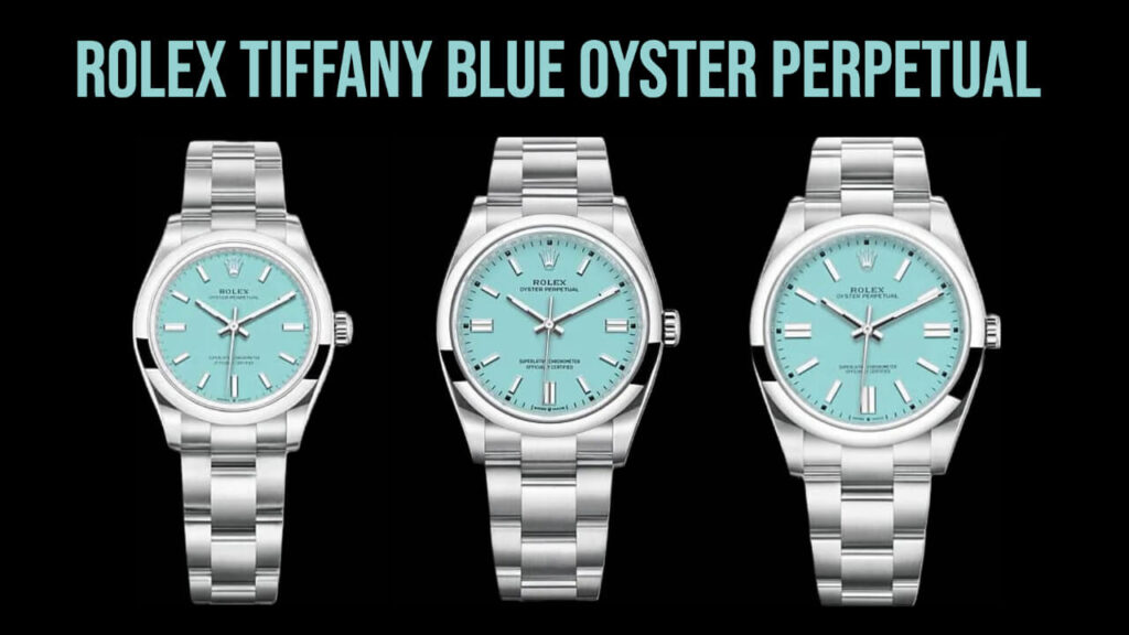 Rolex Tiffany Blue Oyster Perpetual 41mm