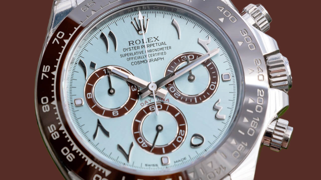 om Kan ignoreres følsomhed The Rolex Arabic Dial Watches | Rubber B
