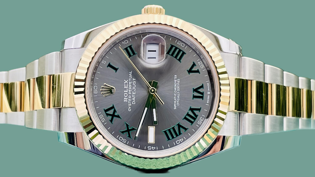 Yellow Rolesor Rolex Datejust 41 Reference 126333