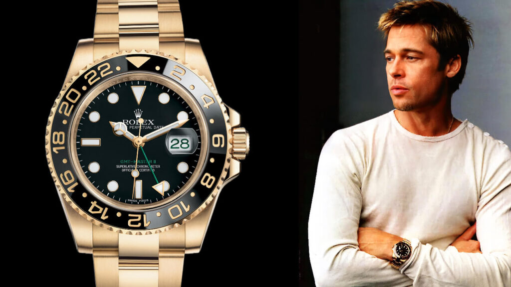 Brad Pitt Watch Collection