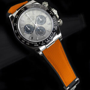 Ballistic Orange Strap for Rolex Daytona Oysterflex 116519LN