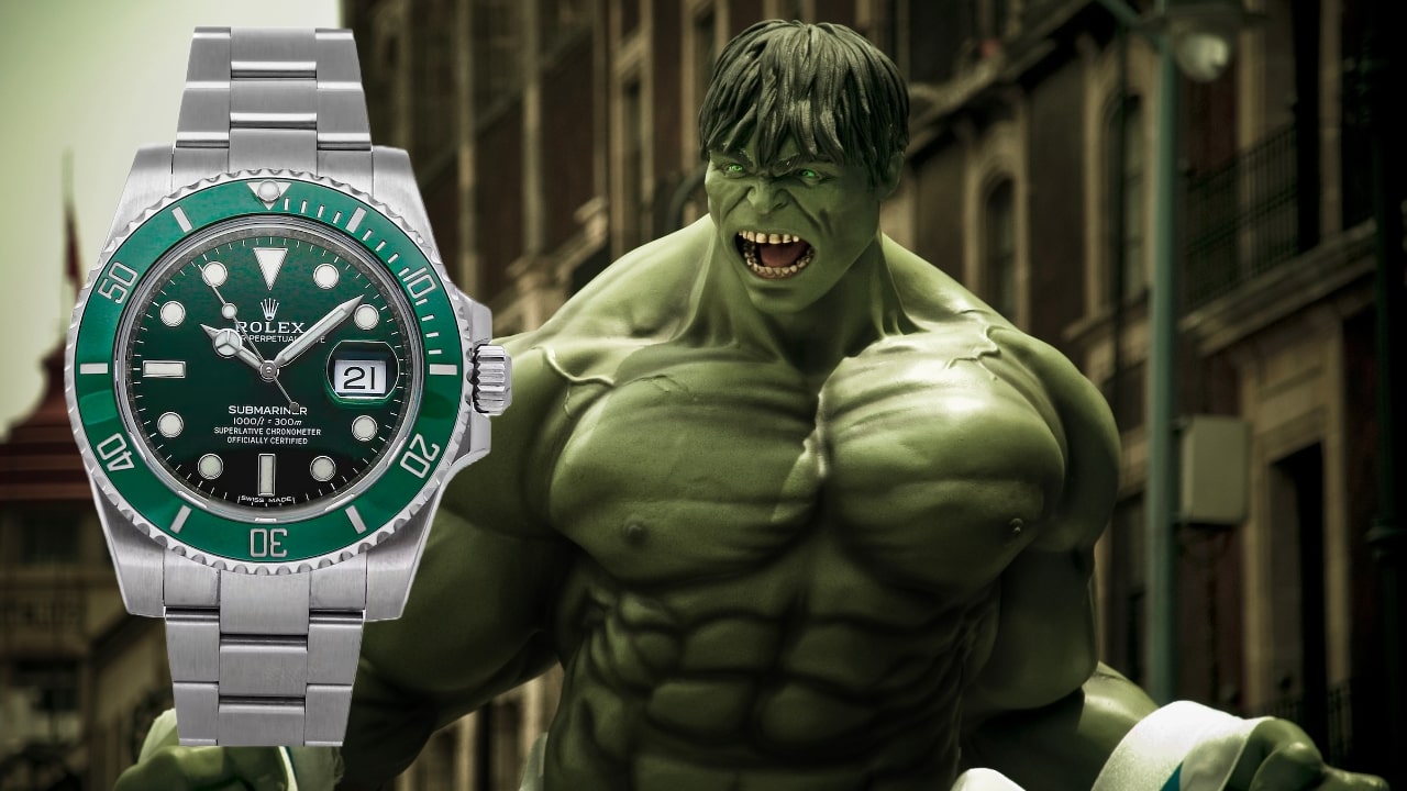 batman rolex hulk