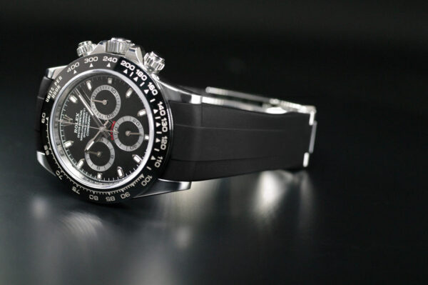 Blue Rubber Strap for Rolex Daytona 116500LN Classic Series