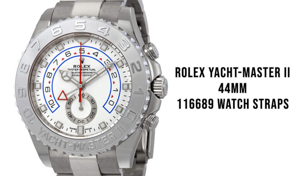 Rolex Yacht-Master II 44mm 116689 Watch Straps 