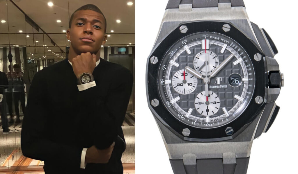 Kylian Mbappé's Watch Collection