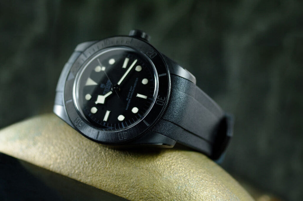 Green Strap For Tudor Black Bay Ceramic | Rubber B