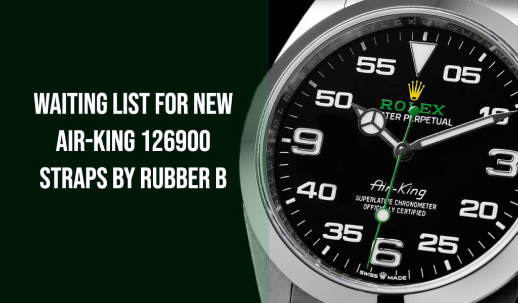 Waiting List for New Air-King 126900 straps by Rubber B