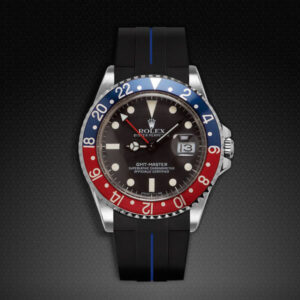 Black and Blue strap for Rolex GMT Master