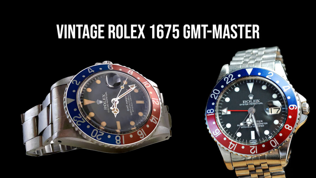 Vintage Rolex 1675 GMT-Master
