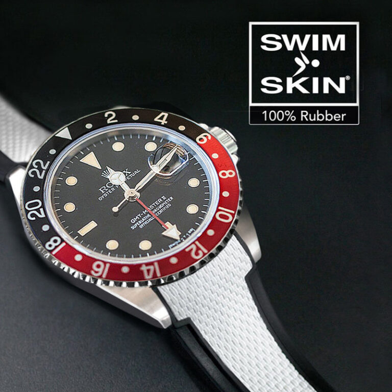 White Ballistic Strap for Rolex GMT Master II non-ceramic