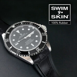 Black Alligator Rolex Sea-Dweller 16600 Rubber Strap Classic