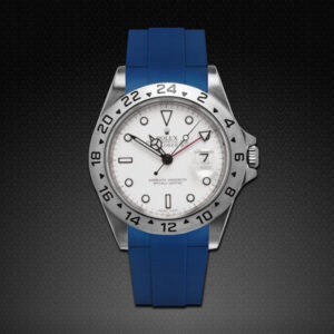 Blue Strap for Rolex Explorer II 40mm - Tang Buckle Series