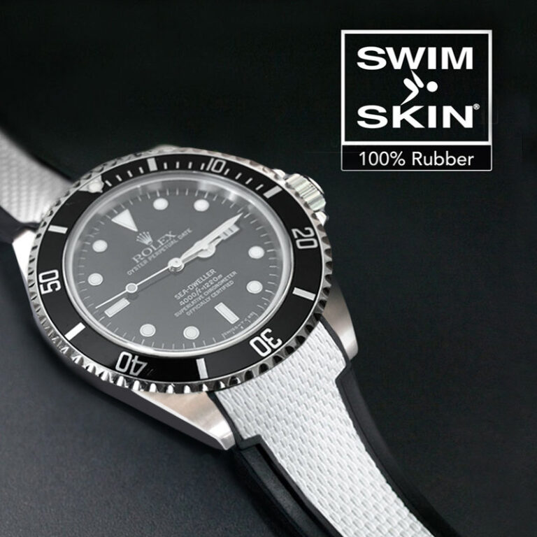 WHITE Ballistic Rolex Sea-Dweller 16600 Rubber Strap Classic