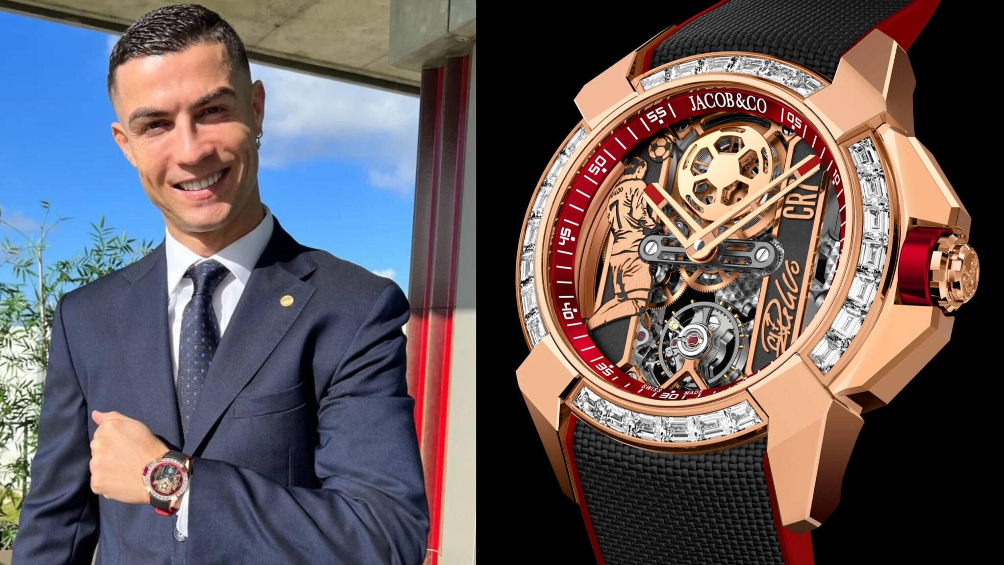 Cristiano Ronaldo Watch Collection #CR7 | Rubber B