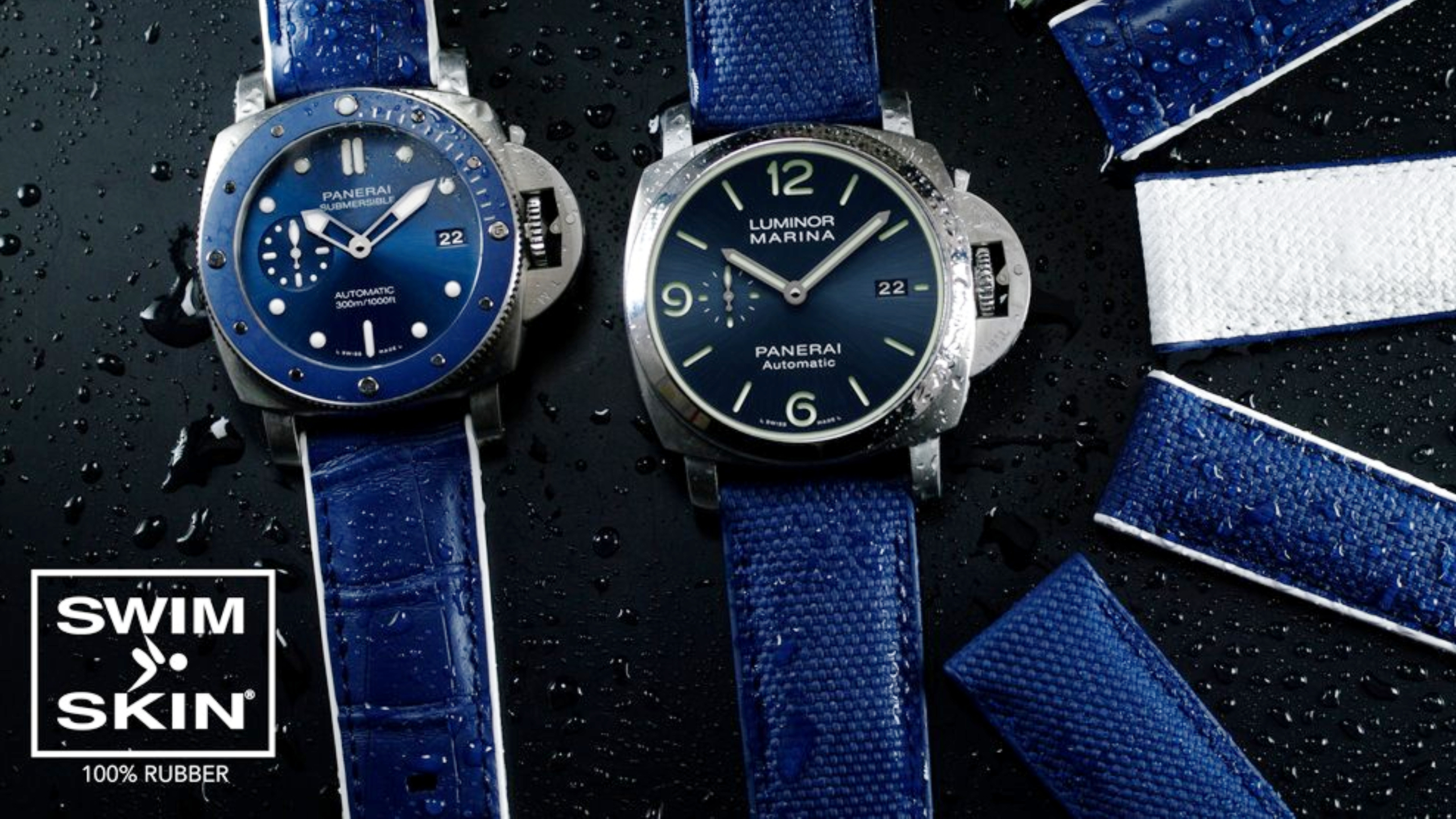 Stunning Blue PAM1313 Panerai Luminor Marina 44mm