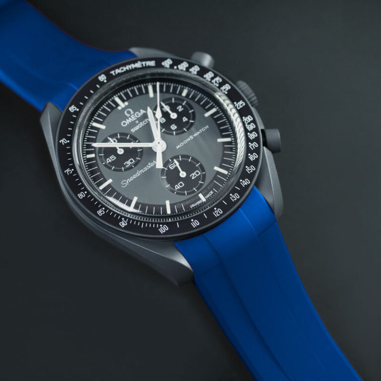 Omega SpeedMaster Blue MoonSwatch Rubber Strap