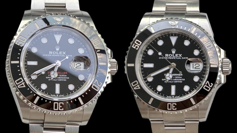 Rolex Sea Dweller vs Submariner - 126600 vs 124060