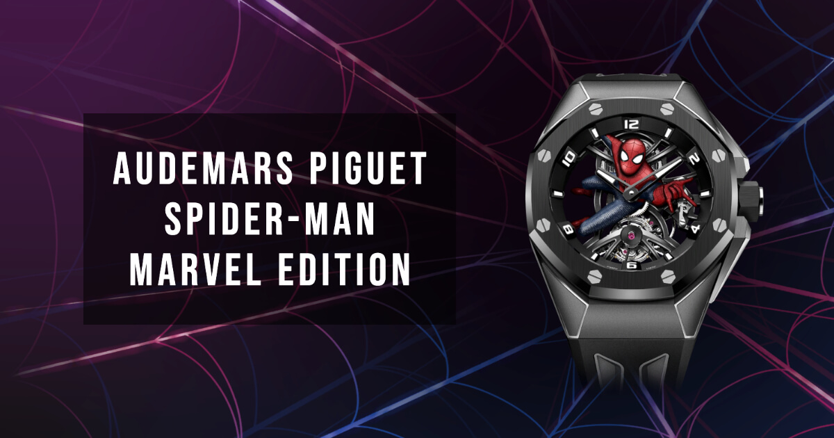 Audemars Piguet Spider Man Watch Marvel Edition Rubber B