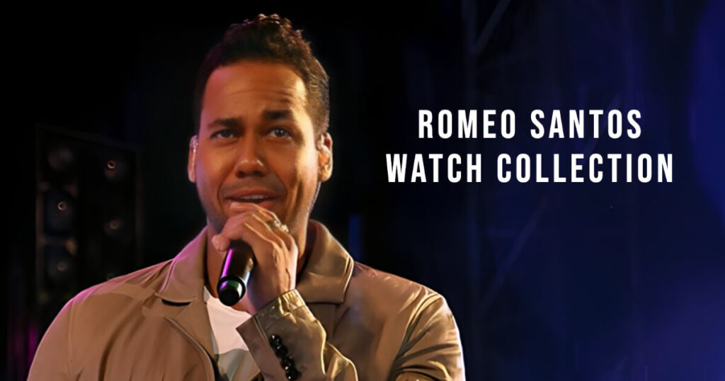 Romeo Santos watch collection