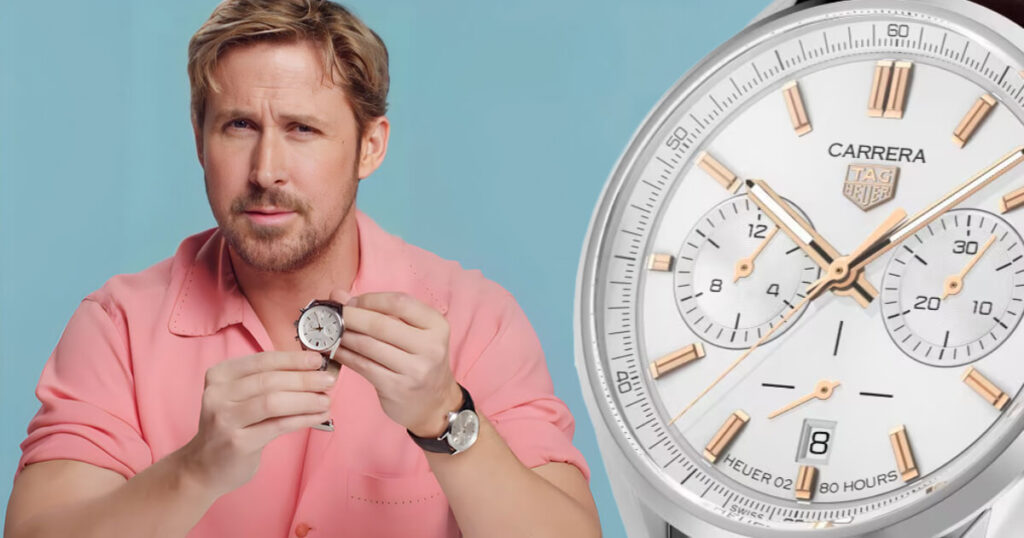 Ryan Gosling Wears These 3 Gold TAG Heuer Watches at Once in