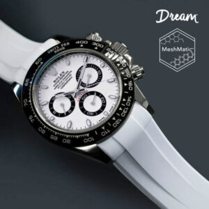 White Dream Strap For Rolex Panda 116500ln